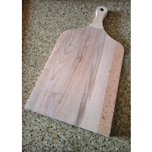 Kitty Home Ahşap Doğrama Tahtası - 37 x 19 cm - Kayın Ağacı - Açık Kahverengi