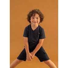 2li V Yaka Basic T-Shirt