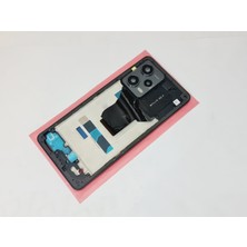 Tkgz - Xiaomi Redmi Note 12 Pro  - 5g -  Full Kasa Arka Kapak Batarya Kapağı - Siyah