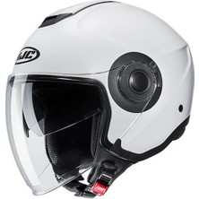 Hjc İ40N Yarım Motosiklet Kaskı Parlak Beyaz