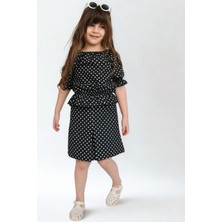 Parla Kids Kız Çocuk Alina Madonna Pudra Pembe Etek Bluz Takım