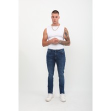 Banny Jeans Erkek Mavi Straight Fit Jean Pantolon