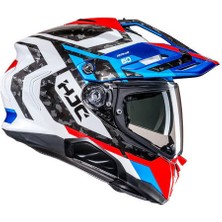 Hjc RPHA60 Dakar MC21 Kapalı Motosiklet Kaskı Mavi Kırmızı
