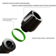 Dmk -Kawasaki ZX4RR Uyumlu Grenaj Koruma Takozu (Yeşil)