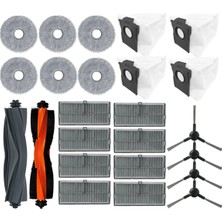 Augusts L10S Pro Ultra Heat / X30 Elektrikli Süpürge Ana Yan Fırça Hepa Filtre Paspas Bezi Toz Torbaları (Yurt Dışından)