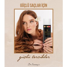 Dr. Sammy's Quarine Premium Şampuan (2 Aylık) Dökülmelere Karşı %100 Saf ve Doğal Bitkisel Kök Hücre Ekstratları,Vitamin ve Mineral İçeren Onarıcı Saç Şampuanı 250ML