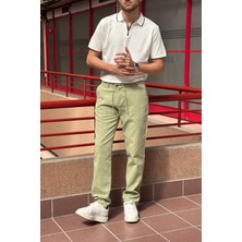 Erkek, Ayarlanabilir bel, Regular-Fit, Old Money Culture, Pamuklu, keten görünümlü pantolon 166-1