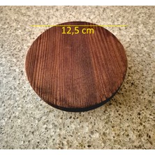 Kitty Home Nihale/fincanlık - 12,5 cm - Koyu Kahverengi