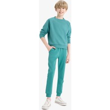 DeFacto Erkek Çocuk Beli Lastikli Okul Jogger Eşofman Altı K8852A625AU
