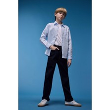 DeFacto Straight Fit Düz Paça Jean Pantolon Erkek Çocuk D6474A825SM