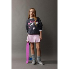 DeFacto Pileli Gabardin Etek Kız Çocuk D9340A825SP