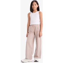DeFacto Kız Çocuk Esnek Belli Wide Leg Geniş Paça Pantolon E1837A825SM