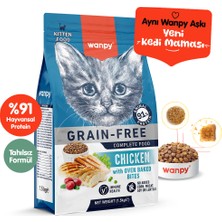 Wanpy Tahılsız Tavuklu Yavru Kedi Maması 1,5 kg
