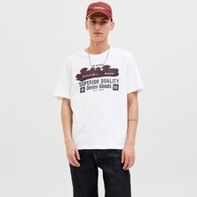 Erkek Bisiklet Yaka Baskili Tisört - Logo