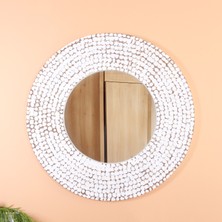 Mylamp Coconut Hindistan Cevizi Büyük Ayna 120X4 cm