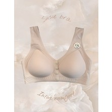 Susie Önü 4 Düğmeli Açılabilen Üstün Kalite Dikişsiz Lazer Balensiz Sütyen (Emziren Anneler)