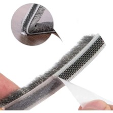 10 Metre Yapışkanlı Kıl Fitil Cam Balkon ve Alüminyum Kapı Pencere Fırça Fitili 8-10-12-15-20MM