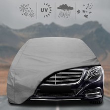 Mercedes Benz S V222 Long Oto Branda Su Geçirmez Miflonlu Araba Brandası Klipsli Araba Çadırı