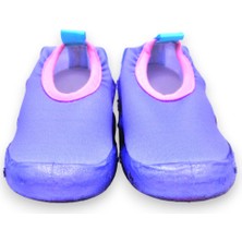 First Step Lila Kız Çocuk Kaydırmaz Taban Deniz Ayakkabısı