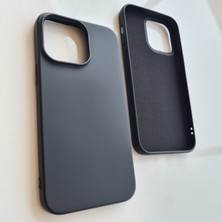 Pirok Store İphone 14 ProMax İle Uyumlu İçi Kadife Esnek  Silikon Lansman Kılıf