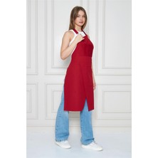 Si & Su Unisex Sanatçı Önlüğü – Pamuklu, Cepli, Ayarlanabilir Askılı – Bahçıvan, Ressam, Öğretmen Önlüğü