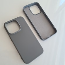 Pirok Store İphone 15 ProMax  İle Uyumlu  İçi Kadife Esnek  Silikon Lansman Kılıf