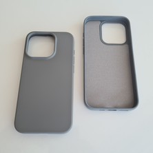 Pirok Store İphone 15 ProMax  İle Uyumlu  İçi Kadife Esnek  Silikon Lansman Kılıf