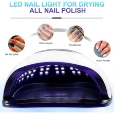Qnail Professional Sun x 21 Kalıcı Oje ve Protez Tırnak Kurutucu 72 Leds 320 Watt