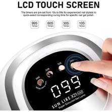 Qnail Professional Sun x 21 Kalıcı Oje ve Protez Tırnak Kurutucu 72 Leds 320 Watt