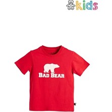 Bad Bear Tee Crimson Kırmızı Çocuk Tişört