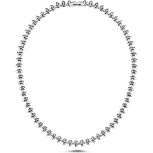 Dopper Rhodium Kolye