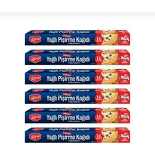 Roll-Up Roll-Up Yağlı Fırın Tepsi Pişirme Kızartma Kağıdı - 37X42 Cm. - 16 Yaprak - 6 Kutu
