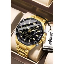 E101 Dijital Analog Spor Erkek Kol Saati