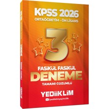 2026 Kpss ortaöğretim Ön Lisans Gygk konu Anlatımı-Soru Bankası 5+5 Kitap-Çözümlü Fasikül Deneme