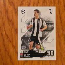 Topps Attax Debut Kenan Yıldız Oyun Kartı
