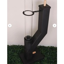 Pelet Soba Kasasız Roket Pelet Sobası Bahçe Şöminesi