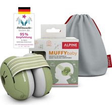 Alpine Muffy Baby Yeşil Kulak Koruyucu – 0-36 Ay Bebekler Için Gürültü Önleyici Kulaklık (Yurt Dışı)
