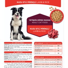 Katzoo Kuzu Etli & Pirinçli Yetişkin Köpek Maması
