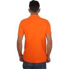 Erkek Polo Yaka Penye %100 Pamuklu Düğmeli T-Shirt