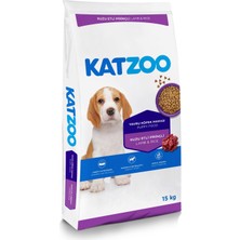 Katzoo Kuzu Etli & Pirinçli Yavru Köpek Maması