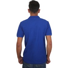 Erkek Polo Yaka Penye %100 Pamuklu Düğmeli T-Shirt
