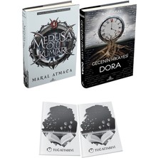 Gecenin Hikayesi Dora Ciltli ve Medusanın Ölü Kumları 4 Ciltli Maral Atmaca 2li Set + Hediyeli