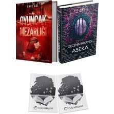 Gecenin Hikayesi Aşeka Ciltli ve Guardian Oyuncak Mezarlığı Ciltli Emre Gül 2li Set + Hediyeli