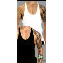 Fitness Gym Tank Top 2'li  Sporcu Atleti