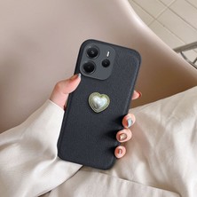 Zebana Xiaomi Redmi Note 14 5g Uyumlu Kılıf Velvix Silikon Kılıf Siyah