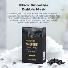 Verobene Black Smoothie Bubble Mask Temizleyici Köpüren Maske Kore 5g x 10pcs