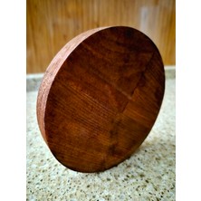 Yuvarlak Çerezlik - 12,5 cm - Koyu Kahverengi