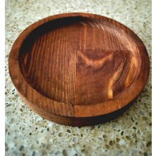 Yuvarlak Çerezlik - 12,5 cm - Koyu Kahverengi