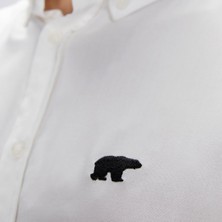 Bad Bear Fred Beyaz Erkek Gömlek