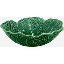 Bordallo Pinheiro Cabbage Yeşil Seramik Servis Kasesi 29 Cm